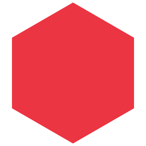 red-hexagon